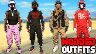 GTA 5 ONLINE How To Get Multiple Modded Outfits No Transfer Glitch 168 Gta 5 Clothing Glitches [upl. by Sonnnie172]