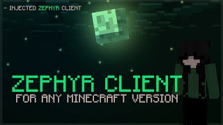 HACK CLIENT FOR ANY VERSION MINECRAFT BEDROCK ✨  ZEPHYR HACK CLIENT MINECRAFT 12080 [upl. by Ifok]