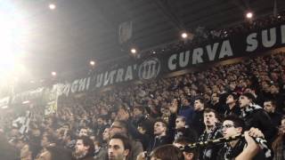 Coro quotforza juventus la curva sud ti amaquot Juventus Chievo 3 Marzo 2012 [upl. by Nahtanoy]