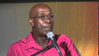 Dr Rowley in meeting at Croisee San Juan on Thursday 5th 2014 [upl. by Lamahj]