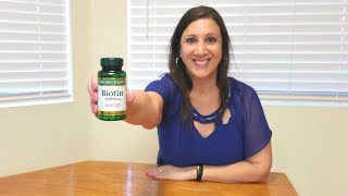 Biotin For Hair Skin And Nails  Natures Bounty Vitamins [upl. by Yssep]