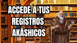 ACCEDE A TUS REGISTROS AKÀSHICOS meditación guiada [upl. by Notsuj]