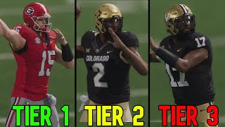 BEST TEAMS College Football 25 ALL TIERS For Dynasty Road to Glory amp Road to CFP Gameplay Tips [upl. by Emelia]