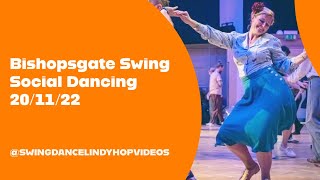 Swing Dancing amp Lindy Hop from Bishopsgate Swing 201122 [upl. by Yrevi]