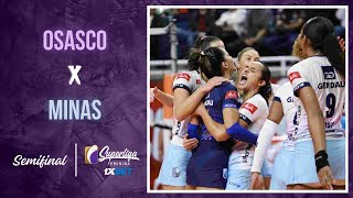 Jogo 1  Osasco X Minas  MELHORES MOMENTOS  Superliga Feminina 2223  Semifinal [upl. by Naleek]