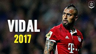 Arturo Vidal  Crazy Defensive Skills x Goals 2017  HD [upl. by Imogen]