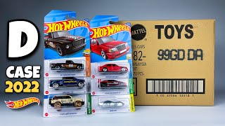 UNBOXING Hot Wheels  D Case 2022 [upl. by Hahseram]