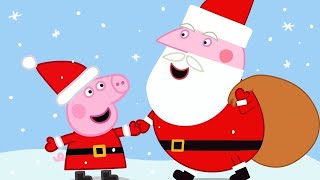 Peppa Pig Full Episodes üéÑ Santa‚Äôs Visit üéÑ Cartoons for Children [upl. by Ailem]