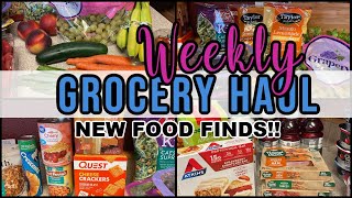 NEW ITEMS Weekly Grocery Haul  Walmart Safeway Grocery Outlet  WW Points Included 🛒 [upl. by Sumer492]