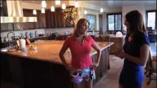 RHOBH Dana Wilkey Shows Us Her Crib  Celebrity Interview [upl. by Dermot]