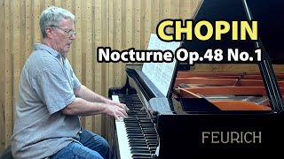 Chopin Nocturne Op48 No1  Paul Barton FEURICH 218 piano [upl. by Iv956]