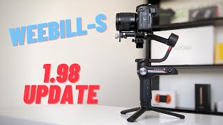 Weebill S Firmware Update 198 [upl. by Junna]