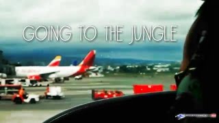 Going to the jungle  Flight to Costa Rica  Air Canada Rouge  FlySansa review [upl. by Auqenehs]