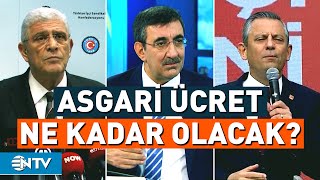 Asgari Ücret Zammı Ne Kadar Olacak Siyasilerden Önemli Açıklamalar  NTV [upl. by Damas]