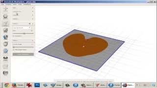 123D Meshmixer Make a Custom Stamp [upl. by Zile]