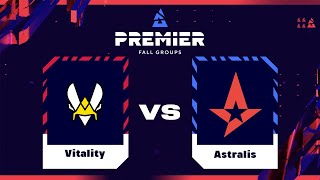 Vitality проти Astralis  BLAST Premier Fall Groups 2024 [upl. by Retsbew]