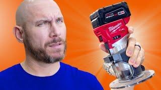 Ruthless Review of the Milwaukee M18 Cordless Compact Router [upl. by Esilehs]