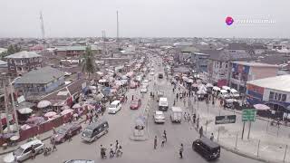 Africas Largest Market Balogun Market Lagos [upl. by Adnwahsor]