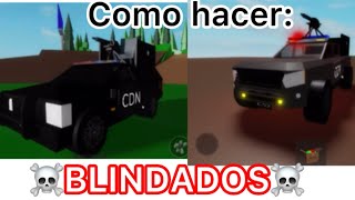 Como hacer blindados en brookhaven  Mr BanZ [upl. by Inaboy373]