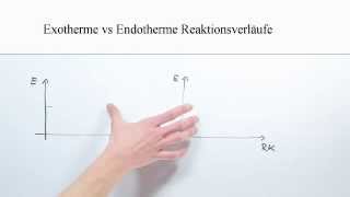 Exotherme und endotherme Reaktionsverläufe  Chemie  Allgemeine und anorganische Chemie [upl. by Dareece]