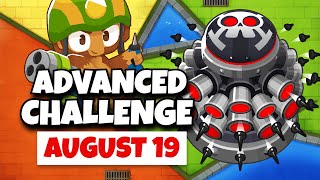 BTD6 Advanced Challenge  Tewbre  August 19 2024 [upl. by Atsedom]