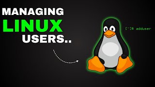 How To Manage Users In Linux 2024 [upl. by Ahsercal]