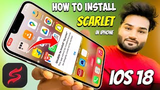 Unable To Install Scarlet In IOS 18 Fix  Download Scarlet In IPhone And Anti Revoke Scarlet [upl. by Mathe]