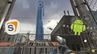 HalfLife 2 PC2004 on Android via Nillerusrs impressive SourceEngine source port 60FPS Part 2 [upl. by Ranzini]