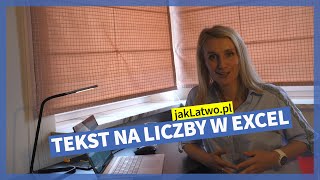 Jak łatwo przekonwertować tekst na liczby w Excelu [upl. by Trisa]