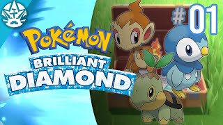 WELCOME TO SINNOH  Pokemon Brilliant Diamond amp Shining Pearl  Part 1 [upl. by Ykcir]