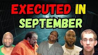 Death Row inmates EXECUTED in September 2024 I Last Meal Last Words [upl. by Sueddaht]