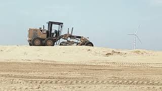 Sand dune area Land Levelling amp Grading [upl. by Beaner325]