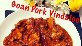 GOAN PORK VINDALOO RECIPE  VINDALOO MASALA  AUTHENTIC PORK VINDALOO RECIPE  PORK VINDALOO [upl. by Ruenhs726]