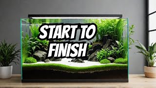 How To Aquascape The Full Planting Process [upl. by Elehcir]