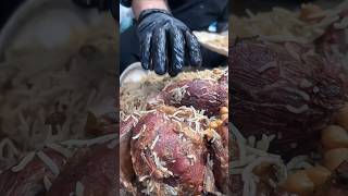 The Iconic Beef Pulao of Peshawars Street Food food peshawripulao chickenrecipes foodp [upl. by Idalina]