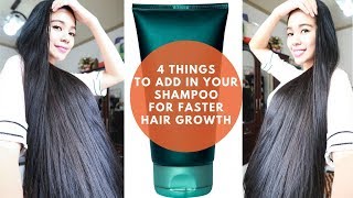 4 Ingredients You Should Add to Your Shampoo for Faster Hair GrowthBeautyklove [upl. by Airebma574]