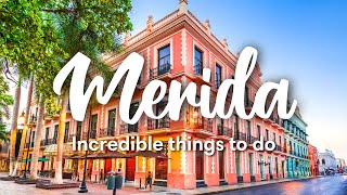 MERIDA MEXICO  8 Incredible Things To Do In amp Around Mérida [upl. by Neryt]