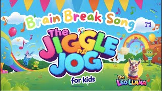 The Jiggle Jog  Fun Brain Break Dance for Preschool amp Kindergarten  Classroom Movement Song [upl. by Rheta]