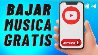 COMO DESCARGAR MUSICA de YOUTUBE GRATIS en PC o CELULAR en 2024 [upl. by Kezer334]