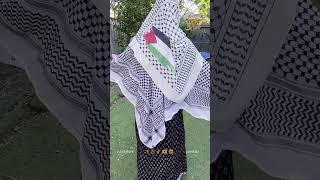 Elegant Hijabs amp Embroidered Poncho Keffiyehs Australia Meets Palestine [upl. by Oliana588]