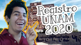 Registro UNAM 2020 [upl. by Kenzi]