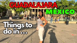 Guadalajara  MEXICO  🇲🇽 PLACES U NEED TO SEE Travel Guide  Guadalajara Cathedral food amp more [upl. by Alyahs]