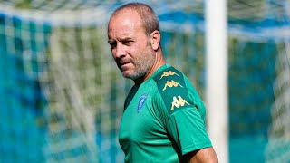 Le parole del mister della Primavera Alessandro Birindelli nel primo giorno di lavoro degli azzurri [upl. by Aikcin]