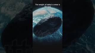 is halleys comet hit the earth video space viral astronomer astronomy halleyscomet [upl. by Enilrem]