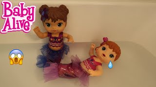 BABY ALIVE Laela Turns Into A Mermaid baby alive video [upl. by Ward90]