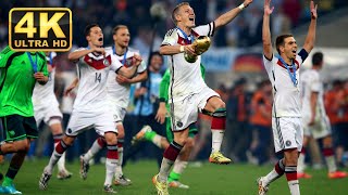 Germany  Argentina World Cup 2014 final  Highlights  4K UHD 60 fps [upl. by Maidel922]