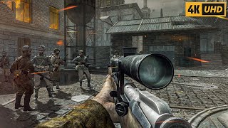 Kill General Amsel  Vendetta  Reznov  Call of Duty World at War 4K 60FPS UHD Gameplay [upl. by Narol308]