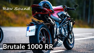 Mv Agusta Brutale 1000 RR Raw Sound [upl. by Dolhenty]