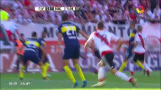 River 24 Boca Juniors  Fecha 13 Torneo Argentino 201617 [upl. by Cammie]