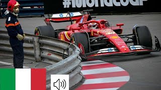 Leclerc wins in Monaco  Italian commentary Leclerc vince a Monaco  Vanzini [upl. by Thebazile836]